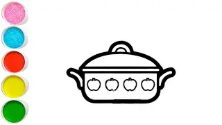 How To Draw Kitchen Utensils Easy Step by Step Tutorial Drawing