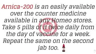Post Vaccination-Avoid Blood Clots-Possible Homeopathic Solution-Dr.Manoj Kuriakose