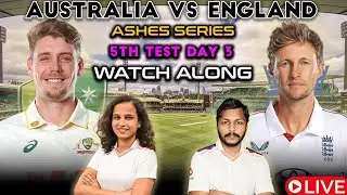 AUS 518-7 37th Test Hundred Smith 129* AUS VS ENG |  Ashes 5th Test DAY 3 | #cricketlive #ashes2025