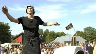 Claus Meyer på brødmission på Roskilde Festival