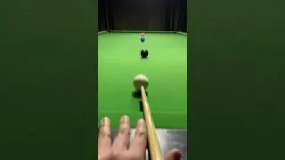 Snooker curve shot lesson 20                 #snooker #billiards #tipsandtricks