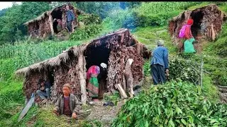 Nepali🇳🇵Mountain Village Life || Very Peaceful And Relaxing Mountain Life || Live With Nature ||
