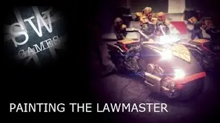 Judge Dredd Miniatures Game - Painting the Lawmaster