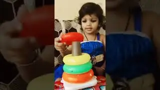 smart baby perfection in stacking rings toys #shorts #music #play #sonamastitime #colours name