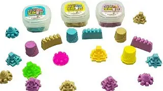 Mad Mattr Sand Toy Box Review By RaiyanToysMaker|Learn colors with Kinetic Sand & Mad Mattr Sand