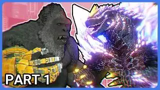 SpaceGodzilla vs Kong | Godzilla x Kong: Supernova Fan Made Animation (Part 1)