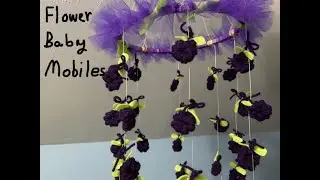 FLOWER BABY MOBILES | HANDMADE NURSERY DECOR | AVAILABLE FOR PURCHASE
