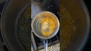 The BEST Homemade Kettle Corn #shorts #cooking #food #fyp #corn #popcorn #trending