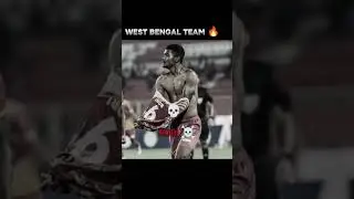 West Bengal football team 🔥 #football #westbengal #indianfootball #indianteam #messi #ronaldo
