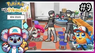 Infiltration du Repaire de la Team Rocket ! Pok&eacute;mon Let's Go Pikachu en Duo (avec Saumon)-Episode #9