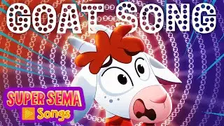 Chicken Song by Moyo the Goat | Funny Animals | Super Sema Songs