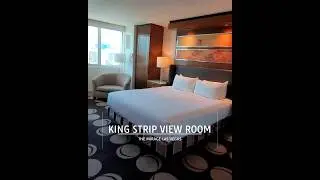 The Mirage Las Vegas Hotel Room Tour - King Strip View Room! #shorts #vegas #lasvegas #hotel #mirage