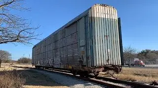 A Abandoned GTW Autorack Car