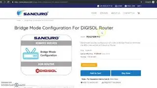 How to Purchase Bridge Mode Configuration for Digisol Router ?