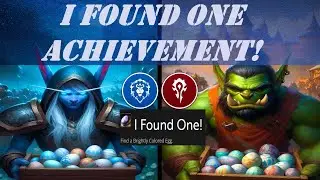 I Found One! Wow Achievement | Noblegarden Event | find a Brightly Colored Egg and loot it