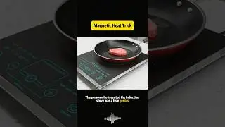 Magnetic Heat Trick # #knowledge #usa #science #inductioncooker #electromagnetics