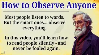 How to Observe Anyone &ndash; Graded Reader Level 2 | Improve Your English Fluency Fast