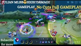 JULIAN MLBB NEW HIGH DAMAGE FULL GAMEPLAY || Julian mlbb new high damage full gameplay #mlbb #viral 
