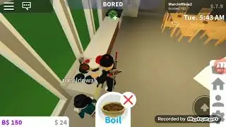 Bloxburg życie 2.Zawodnik23 dołączył do nas w Bloxburg!