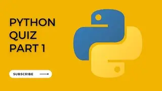 Python Quiz Part 1