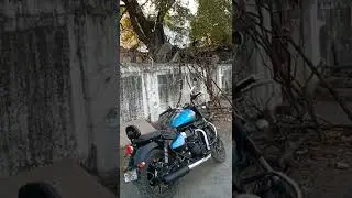 Royal Enfield Meteor 350 ASMR 🎧 With new road legal exhaust by Royal Enfield. #shorts #royalenfield