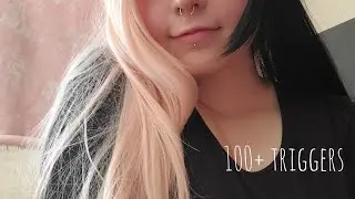 ASMR 100+ TRIGGERS!!!!  THANK YOU FOR 100 SUBS!