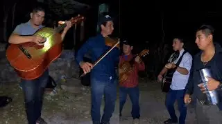 música de cuerda fin de año en el caulote Magdalena INTIBUCA