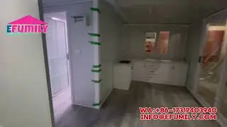 Expandable container homes 40ft 3bedrooms walkin inspect | Efumily modular house