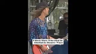 8 Rock Stars Who Died In Absolutely Bizarre Ways#shorts #music #musica