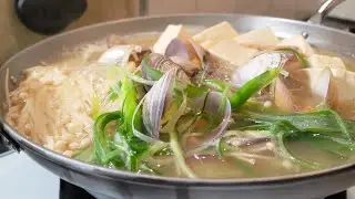 ASARI MISO SOUP | TOFU STEW WITH CLAMS