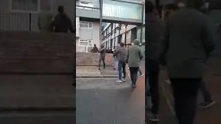 ENGLAND CUP - Everton Vs Millwall Fight