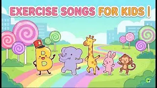 Exercise Songs for Kids | Animal Dance Movements