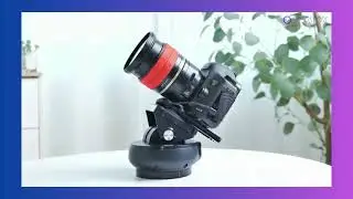 YT-1200 Rotation Panoramic Remote Control Pan Tilt Motorized Tripod Electric head for Phones Cameras