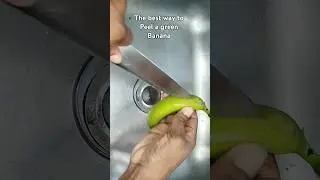 The Right Way to Peel Green Bananas &ndash; No More Sticky Hands