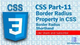 Border Radius property in CSS | Best use of Border Radius in CSS Explained in Hindi 🔥 @codeinfarm