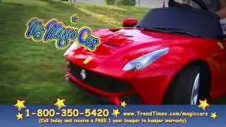 Magic Cars&reg; Ride On Ferrari, Bentley, Mercedes, Lamborghini, BMW, & Range Rover For Children