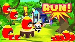 Tag with Ryan: Mystery Egg Surprise: Van Battle- Combo Panda Van Vs. Road Trip Van (Android,iOS)