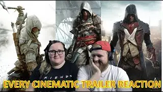 MORE EXCITING ASSASSINS? | All Assassins Creed Cinematic Trailer Reactions Part 2