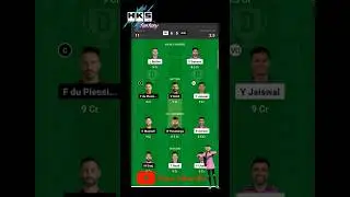 Rajasthan Royals vs Royal Challenger Bangalore Dream11 prediction | RCB vs RR Dream11 of today Match