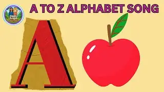 Phonics Song with TWO Words - A For Apple - ABC Alphabet Songs with Sounds for Children