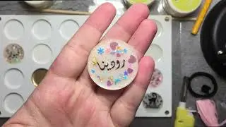 توك أو بكلات للشعر من الريزن أيبوكسي resin epoxy hair accessories