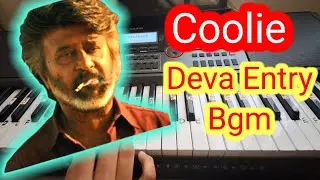 Deva Entry Port Bgm - Coolie | Piano Tutorial With Notes