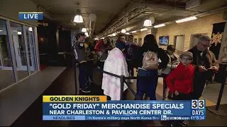 Golden Knights fans crowd City National Arena for Gold Friday deals