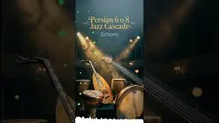 🔥 Energetic Persian Jazz - Echoes - Persian 6 o 8 Jazz Cascade | Rhythmic World Fusion 🥁