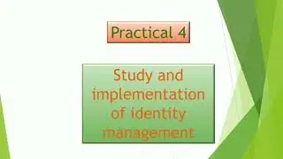 implementation of identity management(AWS)