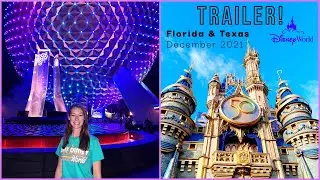Trailer! 🇺🇸 Walt Disney World & Texas Vlogs December 2021 l aclaireytale