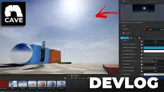 Cave Engine now have Procedural Sky + Textures (and its huge)