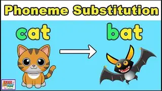 Word Chains - Phoneme Substitution - Mixed CVC words for Kids