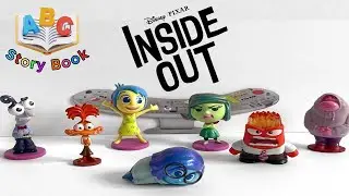 Inside Out 2 Toys And Story Book | Inside Out Emotion Figures | Inside Out Tattle Tales Story Book!