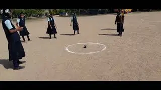 seven  Stones game play with 8 class girls